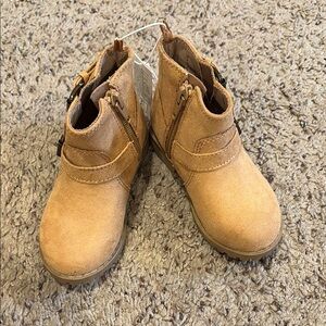 Old Navy Tan Suede Ankle Boots